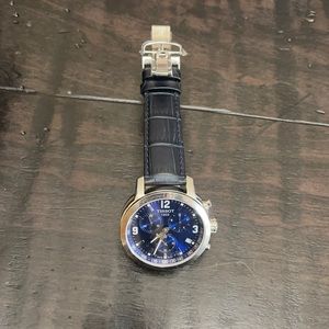 Men’s Tissot navy blue watch